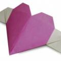 Origami srdce