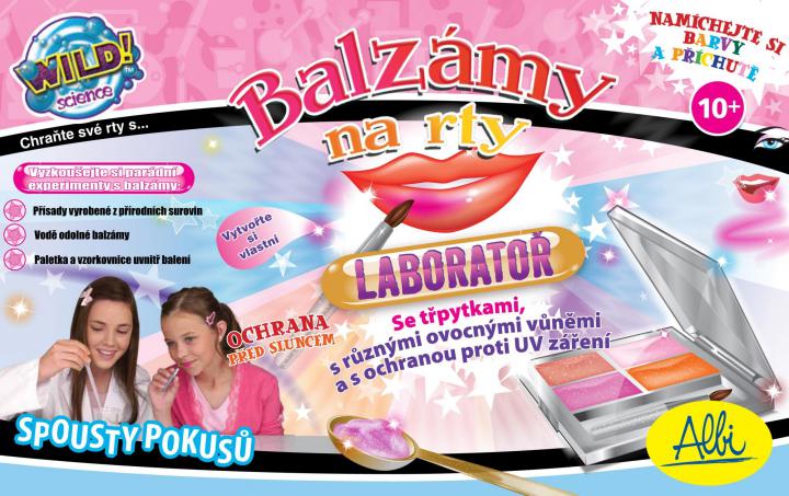 Albi Balzám na rty - laboratoř