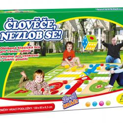 Albi Člověče, nezlob se! - venkovní hra