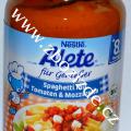 Alete zeleninový příkrm Špagety s rajčaty a mozzarelou