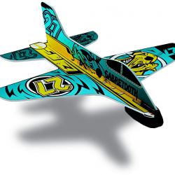 Alltoys Air Raiders - 3 letadýlka s vystřelovačem