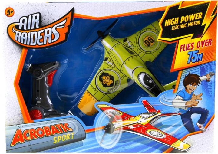 Alltoys Air Raiders - letadlo + nabíječka zelené