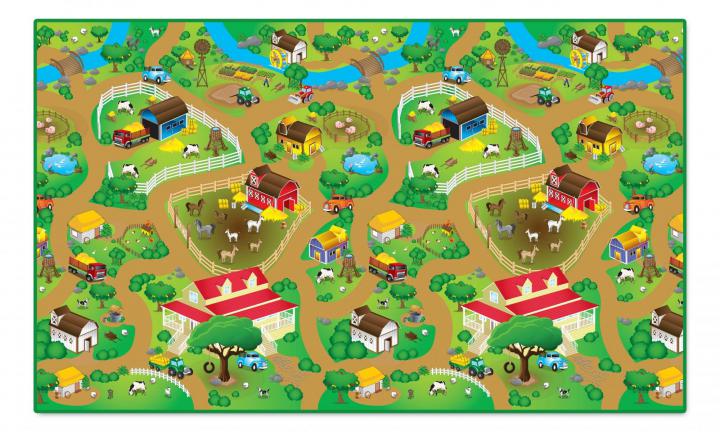 Alltoys Hrací podložka 120x200 cm - farma