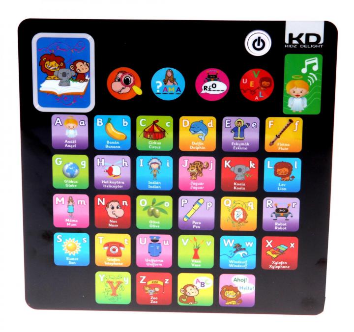 Alltoys Můj první dvojjazyčný tablet