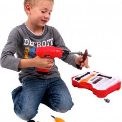 Alltoys Nářadí v kufříku s vrtačkou, 18ks