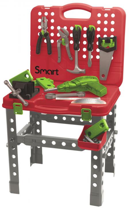 Alltoys Pracovní stůl přenosný 68 cm s 60 doplňky