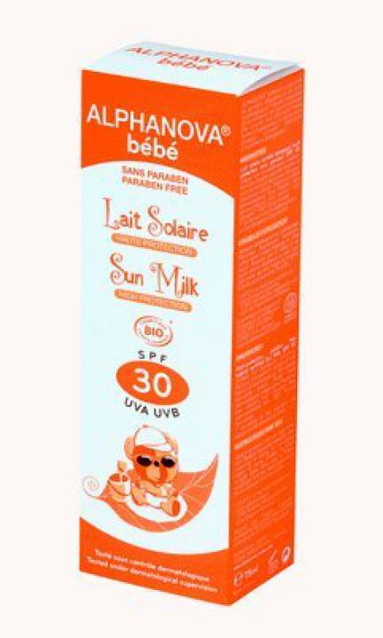 Alphanova Bio sluneční mléko SPF 30