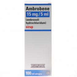 AMBROBENE 15mg/5ml sirup