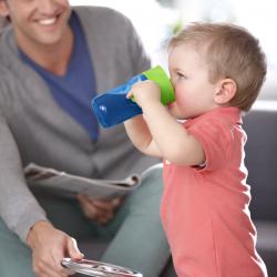 Avent Hrneček první skutečný 340ml, modrá