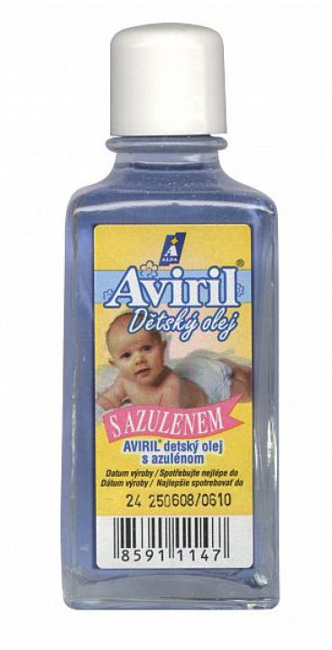 Aviril dětský olej s azulenem