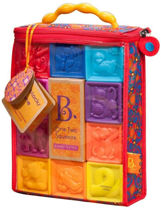 B.toys Kostky One Two Squeeze