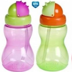 Babies láhev s brčkem