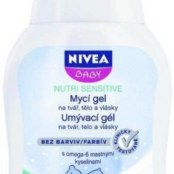 Baby Nutri Sensitive mycí gel na tvář, tělo a vlásky
