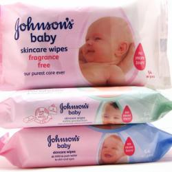 Baby skincare wipes