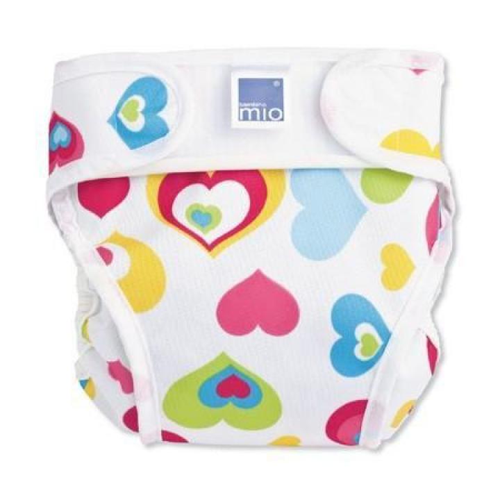 Bambinomio Kalhotky plen. Hearts vel. XL (12-15kg)