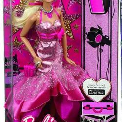 Barbie Fashionistas Deluxe, Barbie růžové volánky
