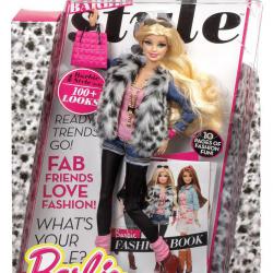 Barbie Modní ikona Barbie s kožichem
