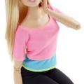 Barbie V pohybu fitness blond
