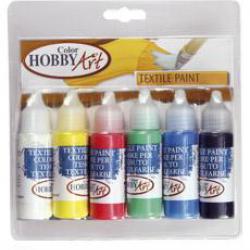 barva na textil Hobby Color Art - set 6 x 25 ml