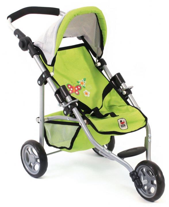 Bayer Chic Kočárek pro panenku LOLA, zelená
