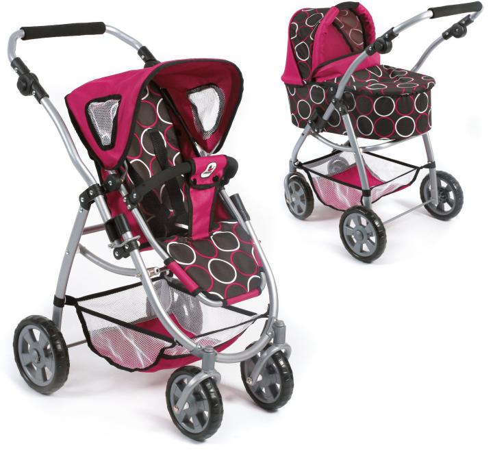 Bayer Chic Kočárek pro panenky EMOTION 2 v 1, 57