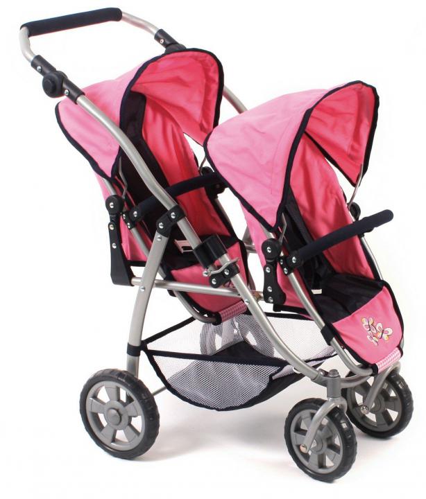 Bayer Chic VARIO PRO DVOJČATA modrá-růžová