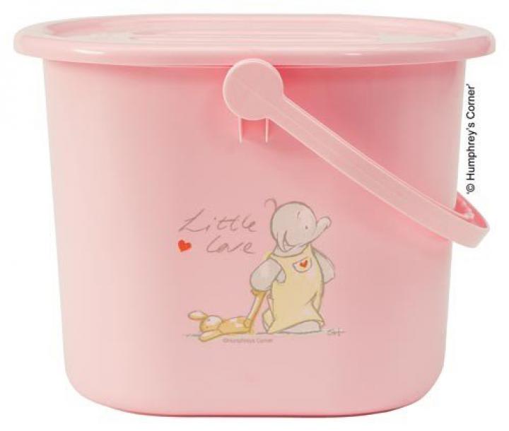 Bebe-jou Kyblík na pleny Humphreys - Růžový