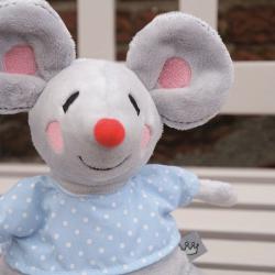 Bebe-jou Plyšový mazlící ubrousek myška Little Mice