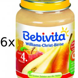 Bebivita Hrušky Williams-Christ - 6x190g