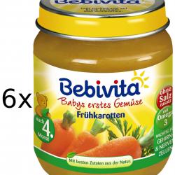 Bebivita Mrkev - 6 x 125g