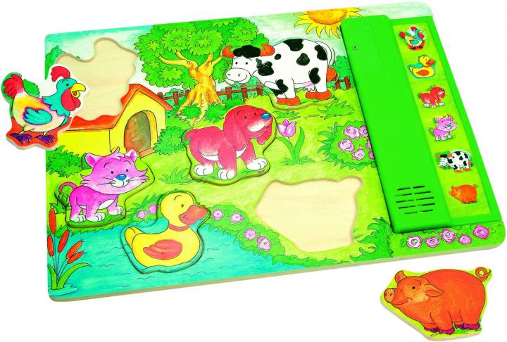 Bino Puzzle s hlasy zvířátek