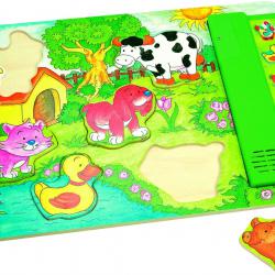 Bino Puzzle s hlasy zvířátek