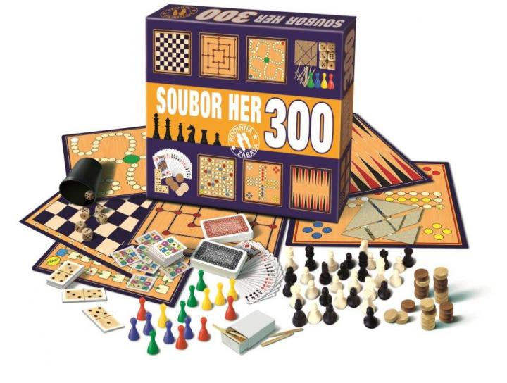 Bonaparte Soubor her 300 herních variant společenská hra