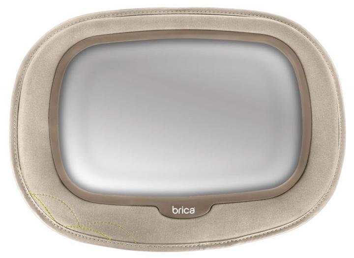 Brica Zpětné zrcátko Baby In-Sight Soft-Touch Mega béžové