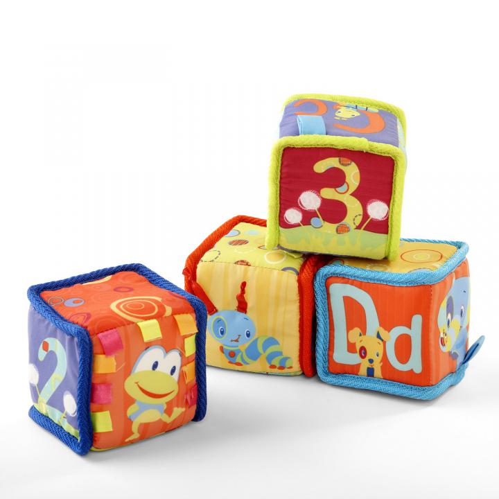 Bright Starts kostky Grab & Stack Blocks