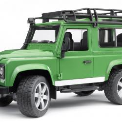 Bruder Land Rover s manuálním ovládáním směru kol 1:16