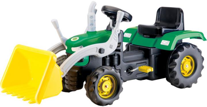 Buddy Toys Šlapací traktor se lžící