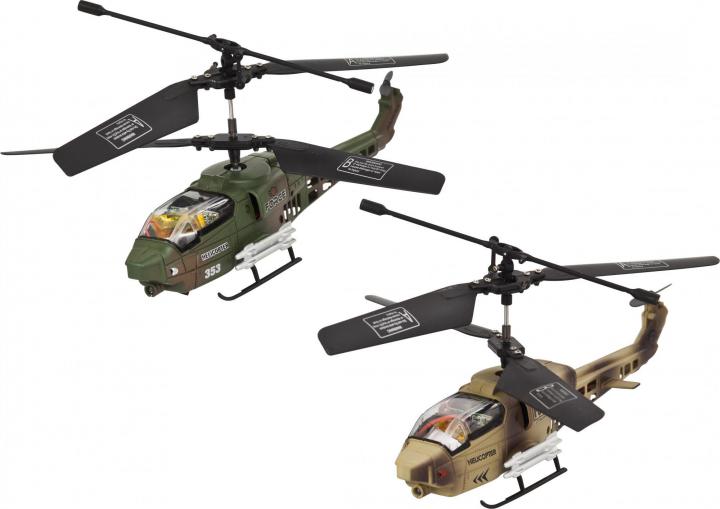 Buddy Toys Vnitřní tříkanálové 17 cm vrtulníky
