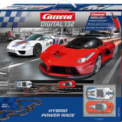 Carrera Autodráha D132 Hybrid Power Race