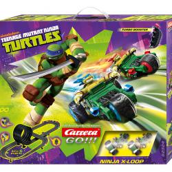 Carrera Autodráha GO TMNT želvy ninja x-loop