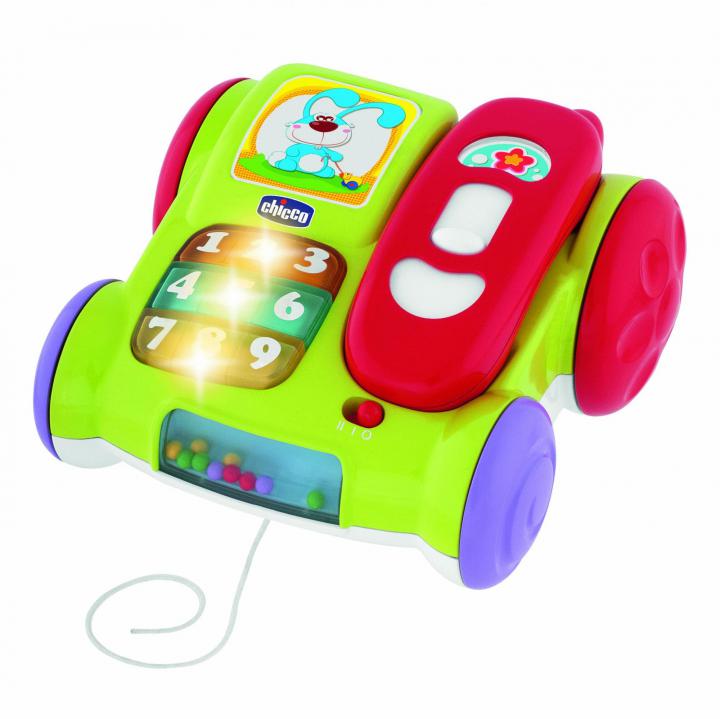 Chicco Telefónek hudební, na kolečkách