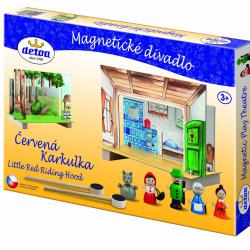 DETOA Divadlo magnetické Červená Karkulka