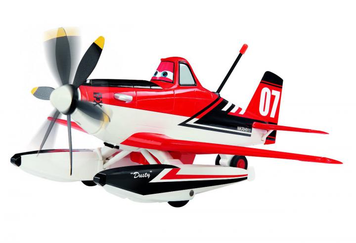 Dickie RC Disney Planes RC jezdící letadlo Prášek 2014