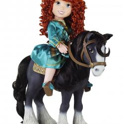 Disney Merida a kůň Angus