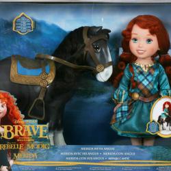 Disney Merida a kůň Angus
