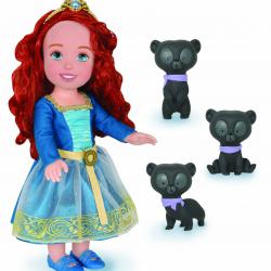 Disney Merida s mědvědími bratry