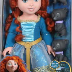 Disney Merida s mědvědími bratry