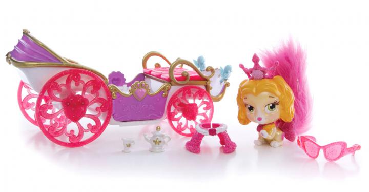 Disney Palace Pets - mazlíček Teacup a kočár