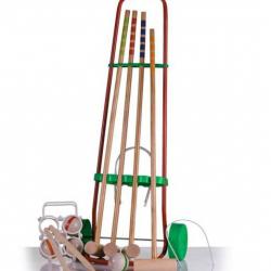 Eddy Toys Kroket s vozíkem pro 4 hráče 75cm
