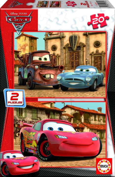 Educa Puzzle Cars 2, 2x20 dílků